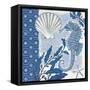 Fanciful Seahorse 1-Norman Wyatt Jr.-Framed Stretched Canvas