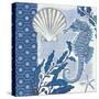 Fanciful Seahorse 1-Norman Wyatt Jr.-Stretched Canvas