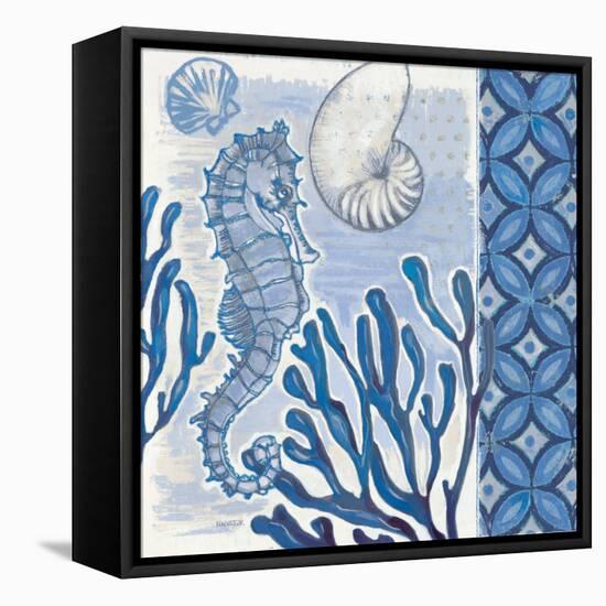 Fanciful Seahorse 2-Norman Wyatt Jr.-Framed Stretched Canvas