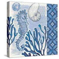 Fanciful Seahorse 2-Norman Wyatt Jr.-Stretched Canvas