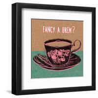 Fancy A Brew-Abigail Gartland-Framed Art Print