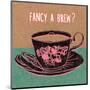 Fancy A Brew-Abigail Gartland-Mounted Art Print