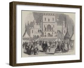 Fancy Bazaar Recently Held in the Music Hall-null-Framed Giclee Print