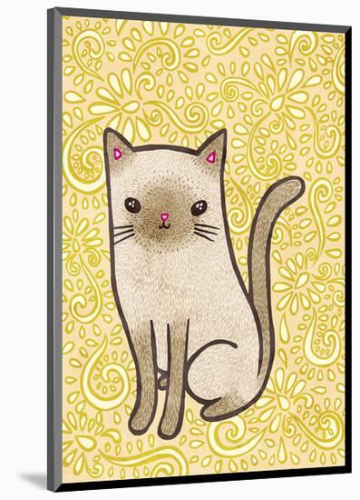 Fancy Cat-My Zoetrope-Mounted Art Print