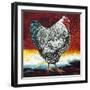 Fancy Chicken I-Carolee Vitaletti-Framed Art Print