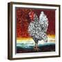 Fancy Chicken II-Carolee Vitaletti-Framed Art Print