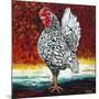Fancy Chicken II-Carolee Vitaletti-Mounted Art Print