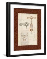 Fancy Corkscrew II Border-Daphne Brissonnet-Framed Art Print