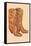 Fancy Cowboy Boots-null-Framed Stretched Canvas