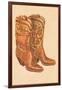 Fancy Cowboy Boots-null-Framed Art Print
