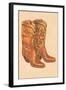 Fancy Cowboy Boots-null-Framed Art Print