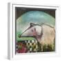 Fancy Dog at Picnic-Tim Nyberg-Framed Giclee Print