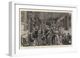 Fancy Dress Ball at Bestwood House-null-Framed Giclee Print