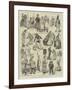 Fancy Dress Ball at the Brookwood Surrey Lunatic Asylum-null-Framed Giclee Print