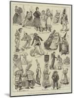 Fancy Dress Ball at the Brookwood Surrey Lunatic Asylum-null-Mounted Giclee Print