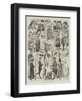 Fancy-Dress Ball at the Mansion House-Alfred Courbould-Framed Giclee Print