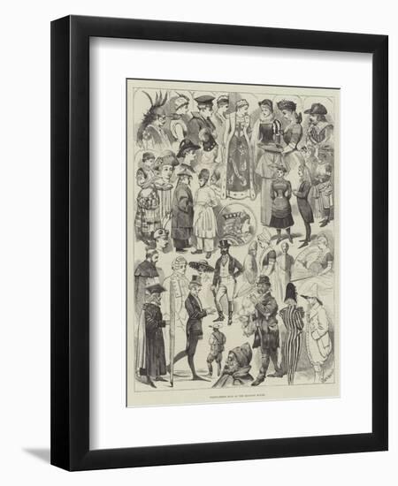 Fancy-Dress Ball at the Mansion House-Alfred Courbould-Framed Giclee Print