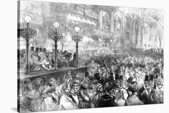 Fancy-Dress Ball at the New Grand Opera House, Paris, for the Benefit of the Poor, 1875-null-Stretched Canvas