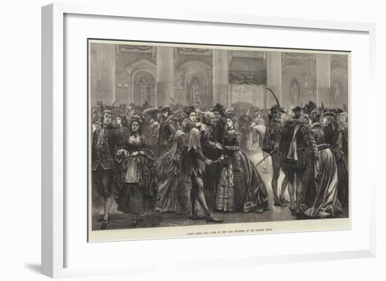 Fancy Dress Ball Given by the Lady Mayoress at the Mansion House-Edwin Buckman-Framed Giclee Print