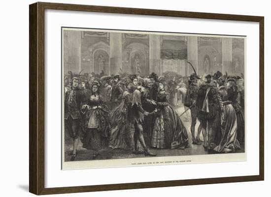 Fancy Dress Ball Given by the Lady Mayoress at the Mansion House-Edwin Buckman-Framed Giclee Print