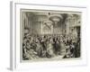 Fancy Dress Ball Given by the Mayor of Liverpool in the Town Hall-null-Framed Giclee Print