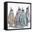 Fancy Dress Ball in 1892-null-Framed Stretched Canvas
