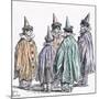 Fancy Dress Ball in 1892-null-Mounted Giclee Print