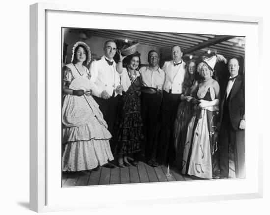 Fancy Dress Ball-null-Framed Photographic Print