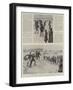 Fancy Dress Carnival on the Ice at Quebec-null-Framed Giclee Print