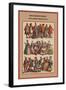 Fancy Dress in Europe 1790's and Rifles Replace Armor-Friedrich Hottenroth-Framed Art Print