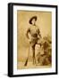 Fancy Dude With Fringed Buckskin Pants-Coover-Framed Art Print