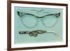 Fancy Eyeglass Frames-null-Framed Art Print