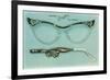 Fancy Eyeglass Frames-null-Framed Art Print