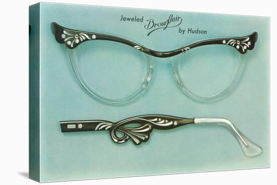 Fancy Eyeglass Frames-null-Stretched Canvas