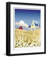 Fancy Farm-Linda Braucht-Framed Giclee Print