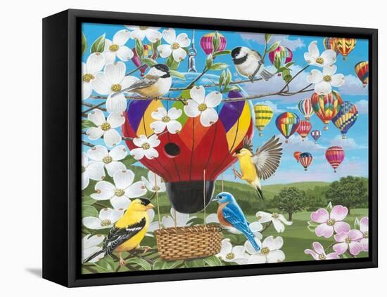 Fancy Fliers-William Vanderdasson-Framed Stretched Canvas