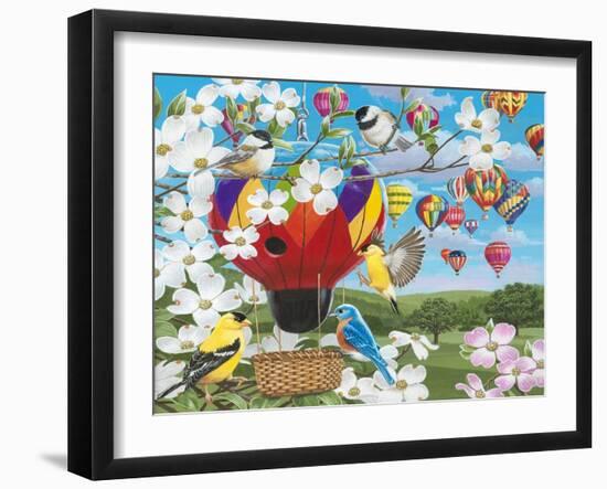 Fancy Fliers-William Vanderdasson-Framed Giclee Print