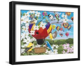 Fancy Fliers-William Vanderdasson-Framed Giclee Print