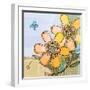 Fancy Flowers Orange-Robbin Rawlings-Framed Art Print