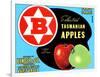 Fancy Grade Selected Tasmanian Apples-null-Framed Art Print