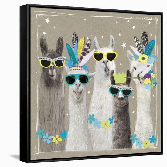 Fancy Pants Farm V-Hammond Gower-Framed Stretched Canvas