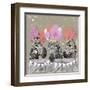 Fancy Pants Zoo II-Hammond Gower-Framed Art Print