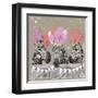 Fancy Pants Zoo II-Hammond Gower-Framed Art Print