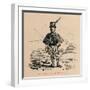 'Fancy Portrait of Inspector Balioi', c1860, (c1860)-John Leech-Framed Giclee Print