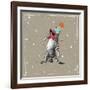 Fancypants Cats II-Hammond Gower-Framed Art Print