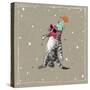 Fancypants Cats II-Hammond Gower-Stretched Canvas