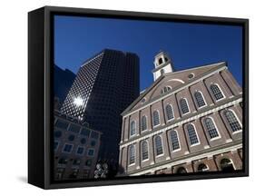 Faneuil Hall, Boston, Massachusetts, New England, USA-null-Framed Stretched Canvas
