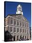 Faneuil Hall, Boston, Massachusetts, New England, USA-null-Stretched Canvas