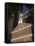 Faneuil Hall, Boston, Massachusetts, USA-Amanda Hall-Framed Stretched Canvas