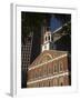 Faneuil Hall, Boston, Massachusetts, USA-Amanda Hall-Framed Photographic Print